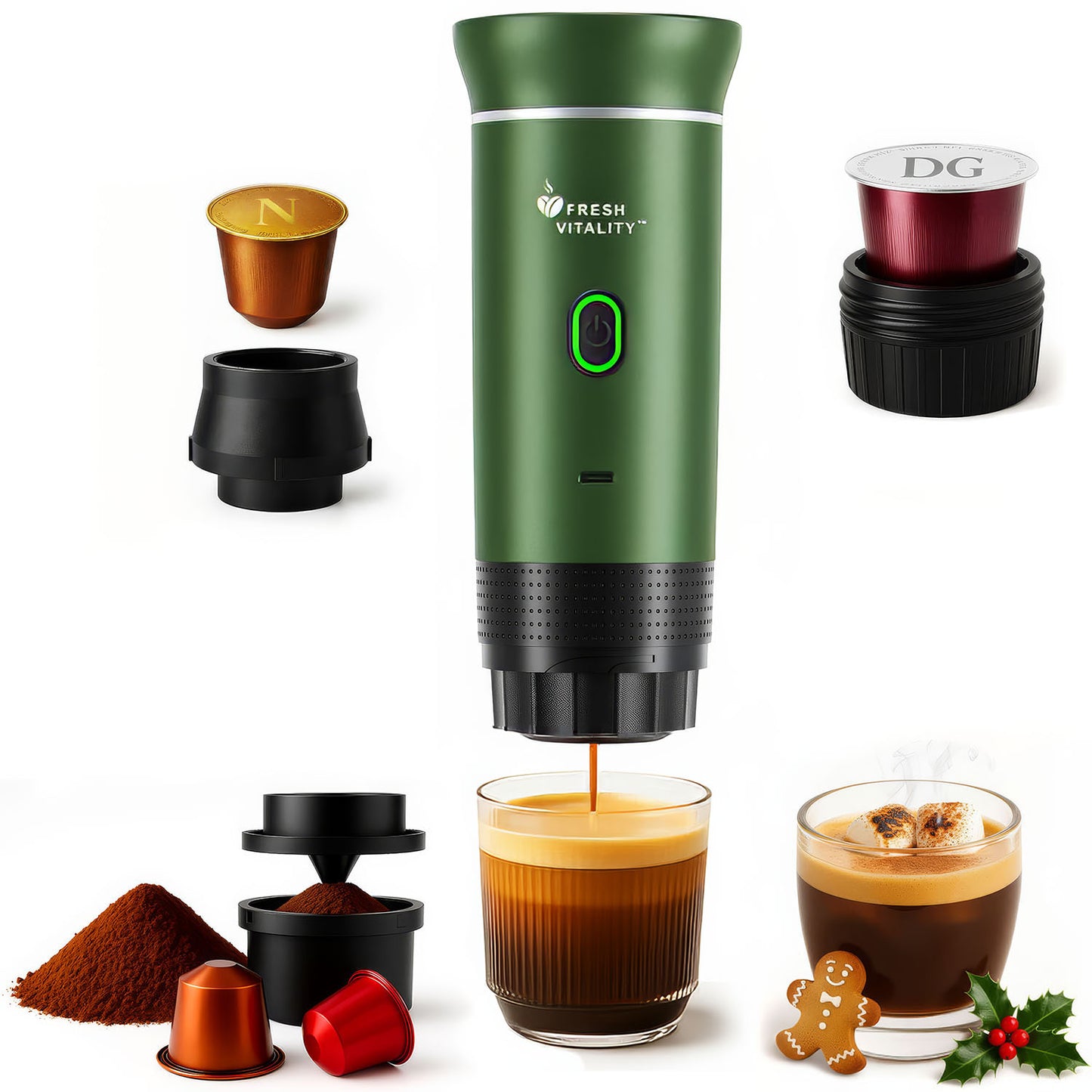 Fresh Vitality™ Portable Coffee Maker