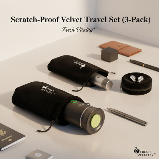 Scratch-Proof Velvet Travel Set (3-Pack) - Fresh Vitalityβ’