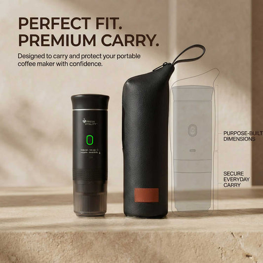 Universal Soft Travel Case for Portable Coffee Maker | Water Resistant PVC