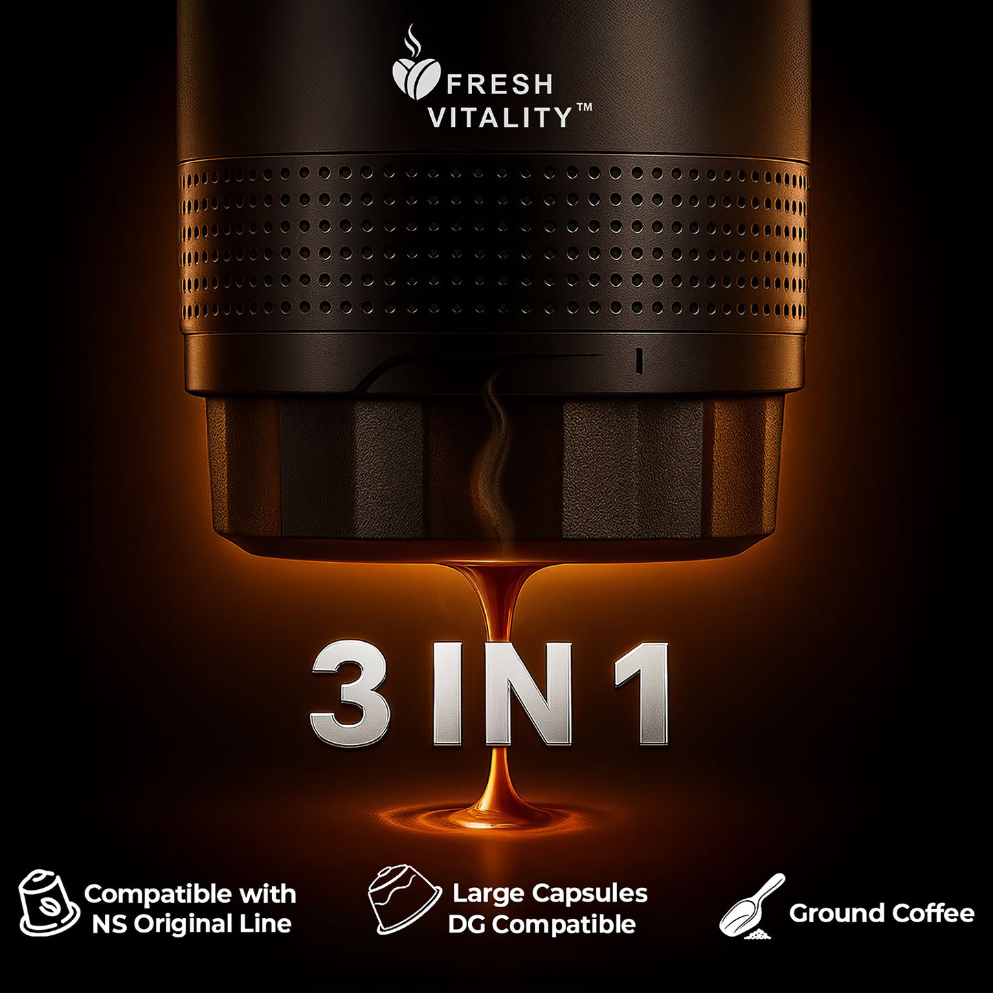 Fresh Vitality™ Portable Coffee Maker