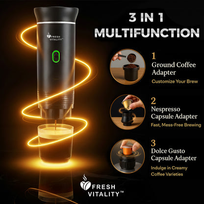 Fresh Vitality™ Portable Coffee Maker