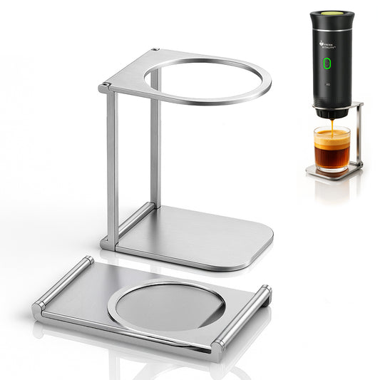 Foldable Portable Coffee Maker Stand by Fresh Vitality™