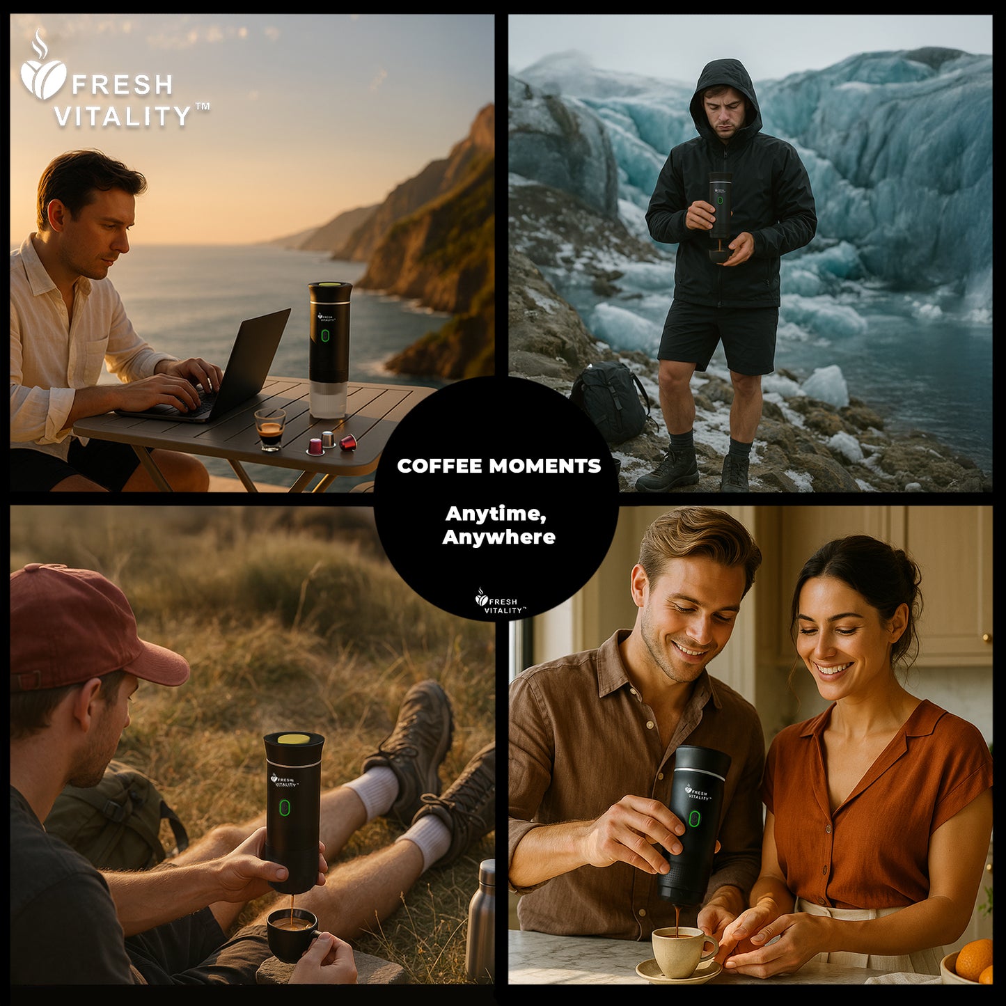 Fresh Vitality™ Portable Coffee Maker