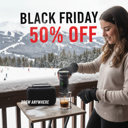 Fresh Vitality Ultimate Travel Kit | Machine + Stand + Case (+ FREE Velvet Bag)