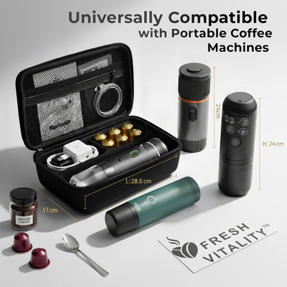 Protective Travel Case for Portable Espresso Machines – Compact, Durable & Water-Resistant