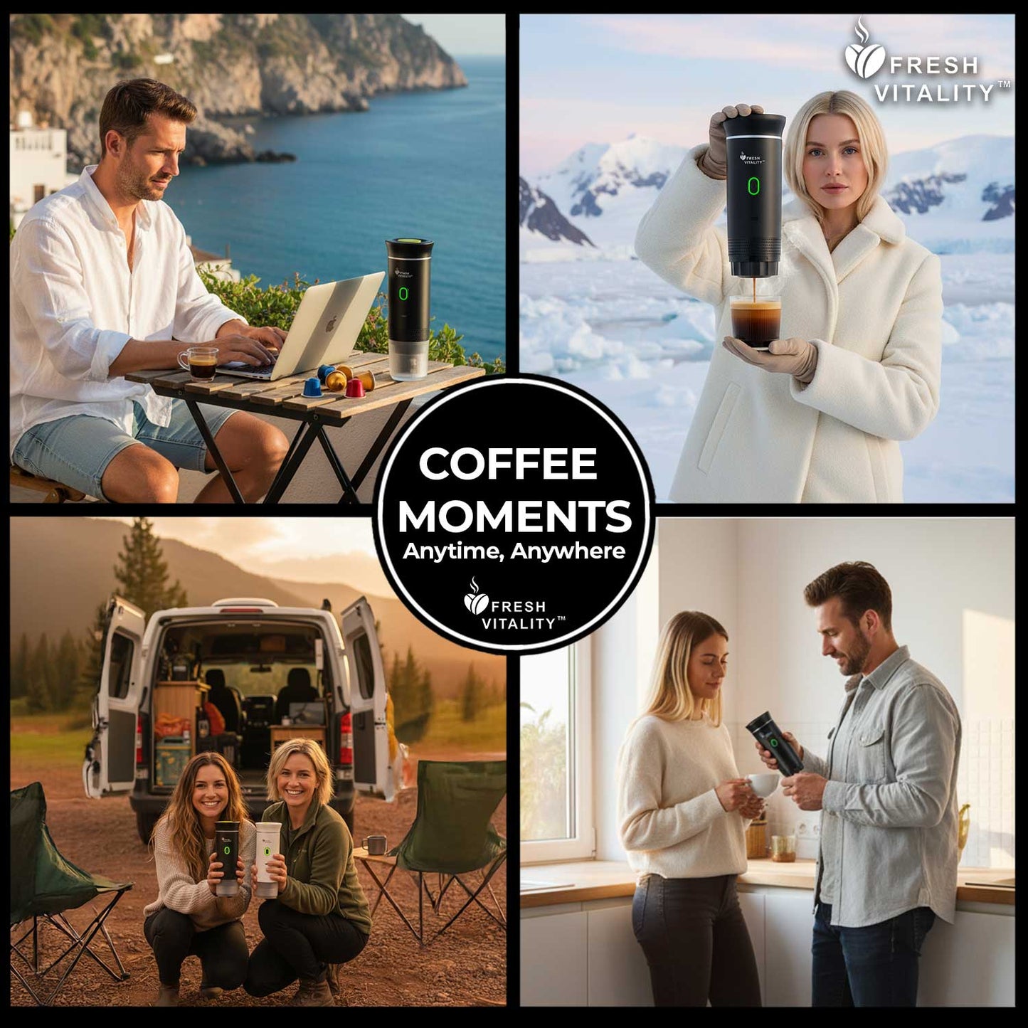 Fresh Vitality™ Portable Coffee Maker