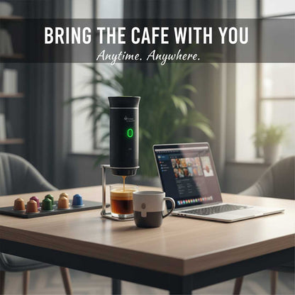 Foldable Portable Coffee Maker Stand by Fresh Vitality™